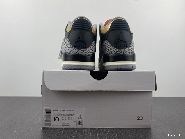 Jordan WMNS Gold CK9246-067 Air Black 3 0814